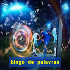 bingo de palavras de natal